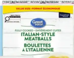 Walmart Great Value Frozen meat, seafood, or appetizers Value packs offer