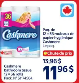 Walmart Cashmere bathroom tissue offer