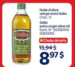 Walmart Gallo extra virgin olive oil offer