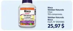 Walmart Webber Naturals Maca offer