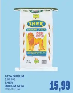 Wholesale Club ATTA DURUM offer
