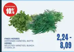 Wholesale Club FINES HERBES offer