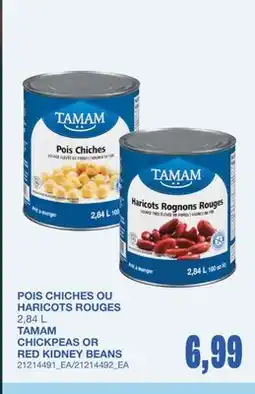 Wholesale Club POIS CHICHES OU HARICOTS ROUGES offer