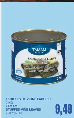 Wholesale Club FEUILLES DE VIGNE FARCIES offer