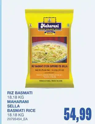 Wholesale Club RIZ BASMATI offer