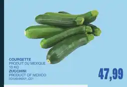 Wholesale Club COURGETTE offer