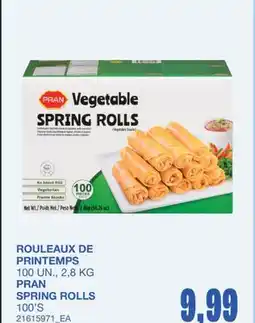 Wholesale Club ROULEAUX DE PRINTEMPS, 100 UN offer