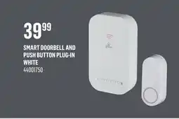Canac Smart Doorbell and Push Button Plug-In White offer