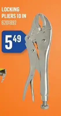 Canac Locking Pliers 10 in offer