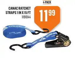 Canac Canac Ratchet Straps 1inx15ft offer