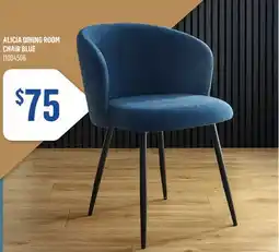 Canac Alicia Dining Room Chair Blue offer