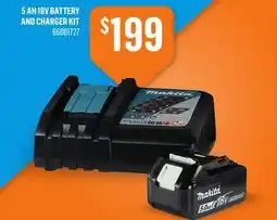 Canac 5Ah 18V Battery and Charger Kit offer