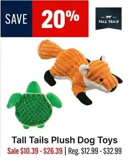 Ren’s Pets Depot Tall Tails Plush Dog Toys offer