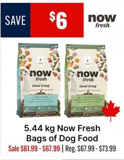 Ren’s Pets Depot Now Fresh Bags of Dog Food offer