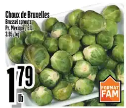 Bonanza Brussel sprouts offer