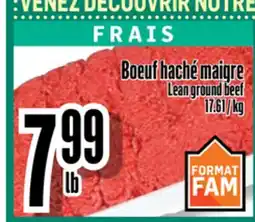 Bonanza Boeuf haché maigre offer