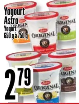 Bonanza Yogourt Astro offer