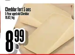 Bonanza Cheddar fort 5 ans offer