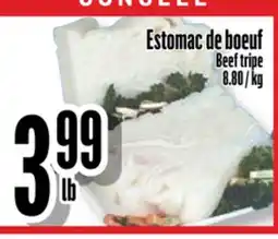Bonanza Estomac de boeuf offer