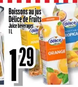 Bonanza Boissons au jus Délice de Fruits offer