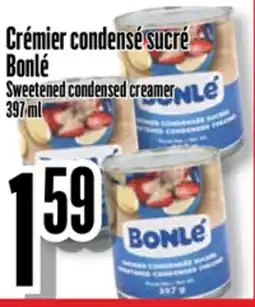 Bonanza Crémier condensé sucré Bonlé offer