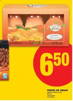 No Frills Frutée ice cream offer