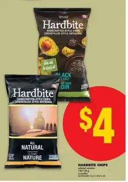 No Frills Hardbite chips offer