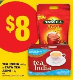 No Frills Tea india or tata tea agni offer