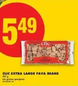 No Frills Clic extra large fava beans offer