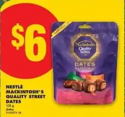 No Frills Nestle mackintosh's quality street dates offer