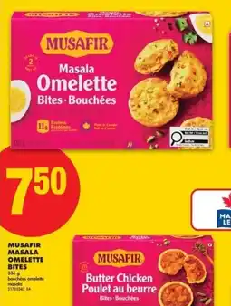 No Frills Musafir masala omelette bites offer