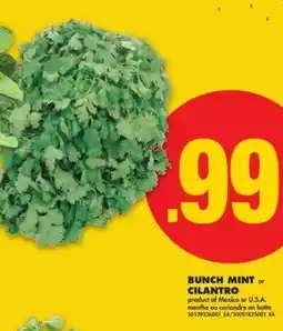 No Frills Bunch mint or cilantro offer