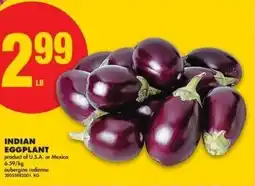 No Frills Indian eggplant offer