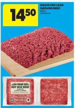 Real Canadian Superstore Grass Fed Lean Ground Beef offer