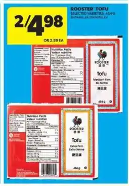 Real Canadian Superstore ROOSTER TOFU offer