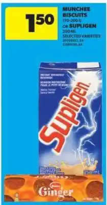Real Canadian Superstore Munchie Biscuits or Supligen offer