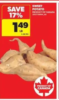 Real Canadian Superstore Sweet Potato offer