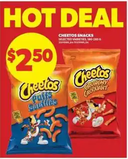 Real Canadian Superstore Cheetos Snacks offer