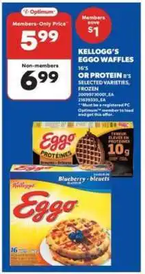 Real Canadian Superstore KELLOGG’S EGGO WAFFLES offer