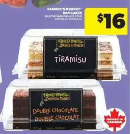 Real Canadian Superstore FARMER'S MARKET BAR CAKES offer