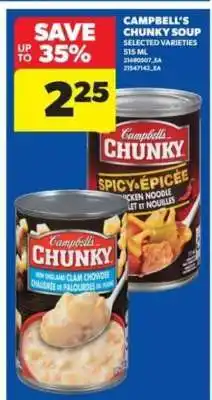 Real Canadian Superstore Campbell's Chunky Soup offer