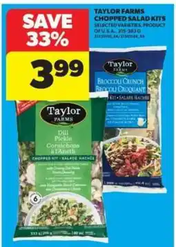Real Canadian Superstore Taylor Farms Chopped Salad Kits offer