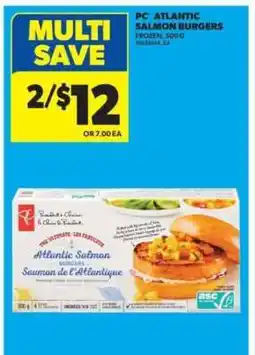 Real Canadian Superstore PC Atlantic Salmon Burgers offer