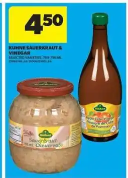 Real Canadian Superstore Kuhne Sauerkraut & Vinegar offer