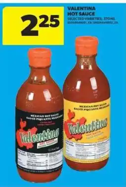 Real Canadian Superstore Valentina Hot Sauce offer