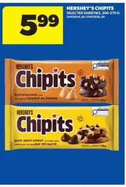 Real Canadian Superstore HERSHEY’S CHIPITS offer