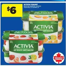 Real Canadian Superstore Activia Yogurt offer