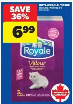 Real Canadian Superstore Royale Facial Tissue offer