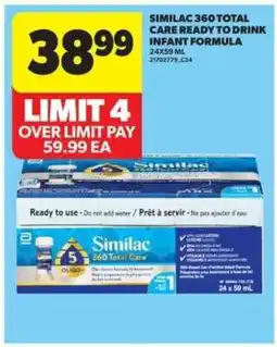 Real Canadian Superstore Similac 360 Total Care Ready to Drink Infant Formula offer