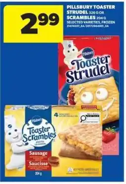 Real Canadian Superstore Pillsbury Toaster Strudel or Scrambles offer